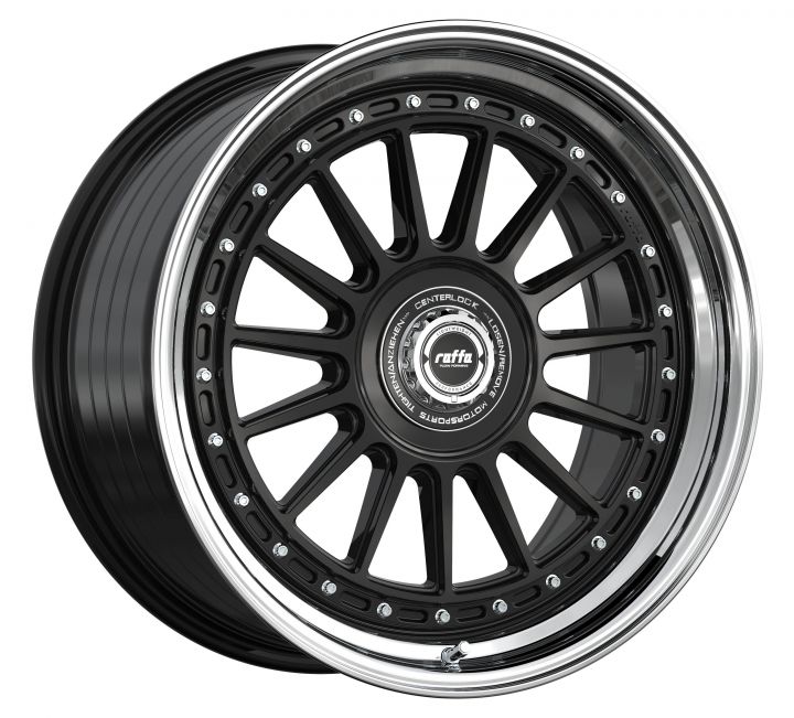 Raffa Wheels<br>RF-04 ZV Glossy Black (19x8.5)